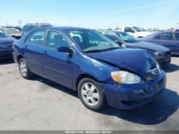  Salvage Toyota Corolla