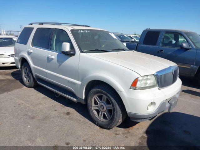  Salvage Lincoln Aviator