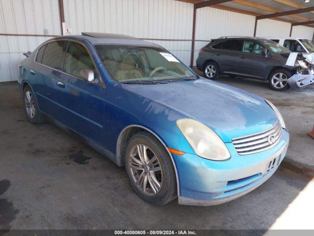  Salvage INFINITI G35