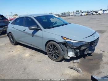  Salvage Hyundai ELANTRA