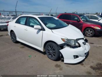  Salvage Toyota Corolla