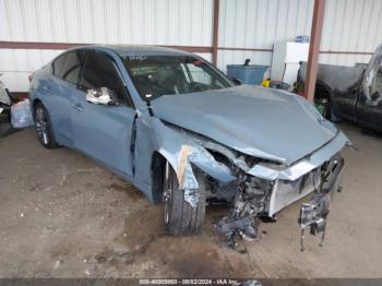  Salvage INFINITI Q50