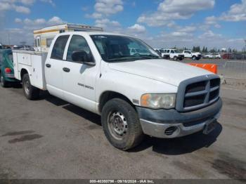  Salvage Dodge Ram 2500