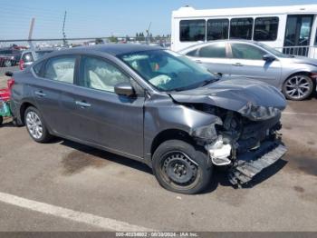  Salvage Nissan Sentra