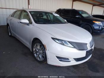  Salvage Lincoln MKZ