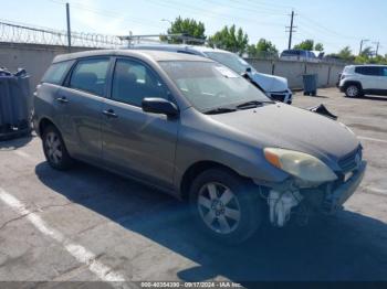  Salvage Toyota Matrix