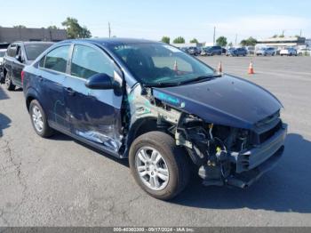  Salvage Chevrolet Sonic