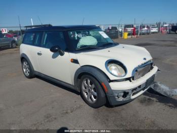  Salvage MINI Cooper Clubman