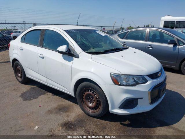  Salvage Chevrolet Sonic