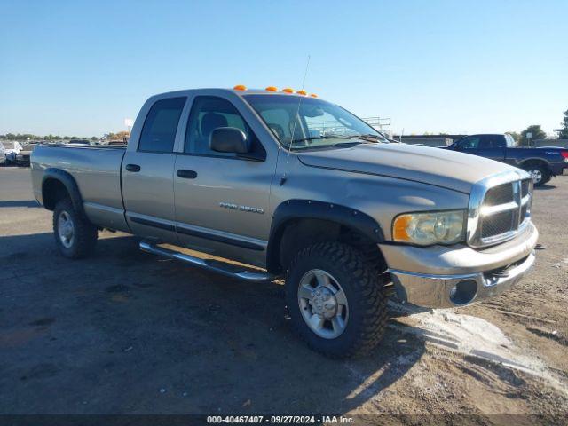  Salvage Dodge Ram 2500