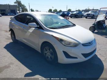  Salvage Hyundai ELANTRA