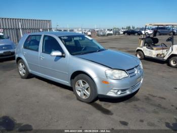  Salvage Volkswagen City Golf