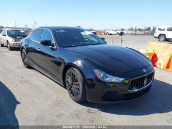  Salvage Maserati Ghibli