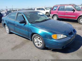  Salvage Pontiac Grand Am