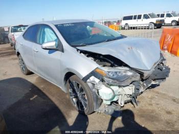  Salvage Toyota Corolla