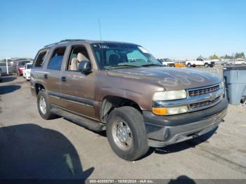  Salvage Chevrolet Tahoe