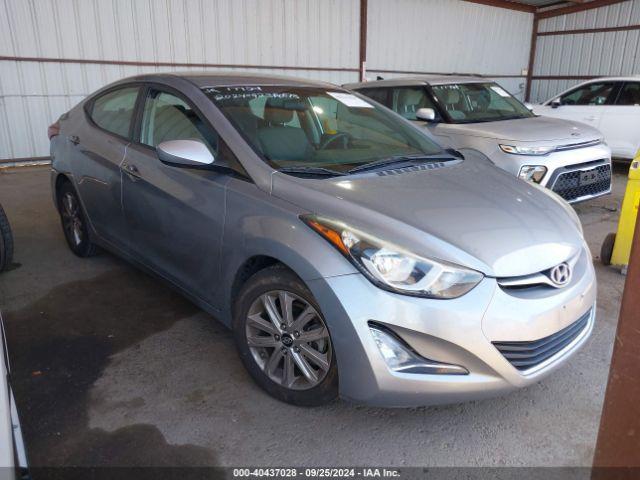  Salvage Hyundai ELANTRA