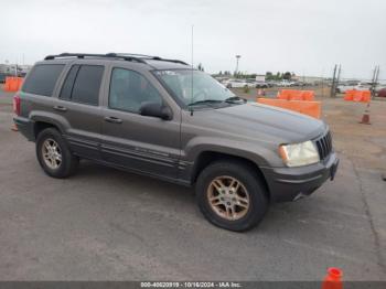  Salvage Jeep Grand Cherokee