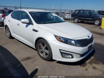  Salvage Kia Optima