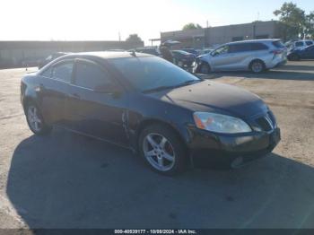  Salvage Pontiac G6