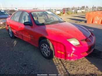  Salvage Pontiac Sunfire