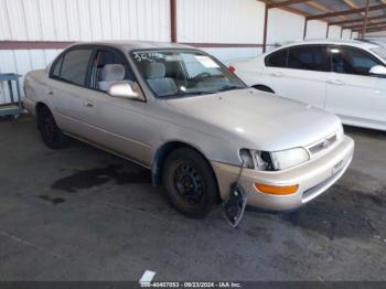  Salvage Toyota Corolla