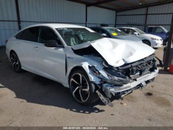  Salvage Honda Accord