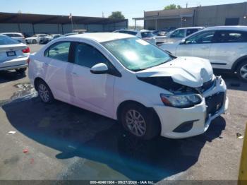  Salvage Chevrolet Sonic