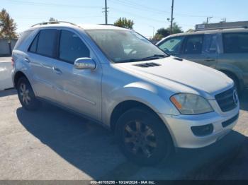  Salvage Mercedes-Benz M-Class