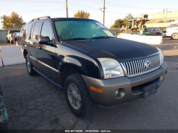  Salvage Mercury Mountaineer