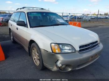  Salvage Subaru Outback