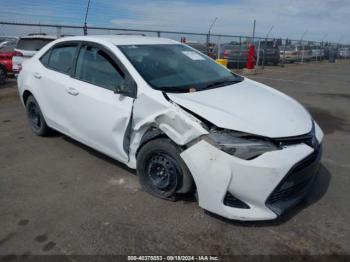  Salvage Toyota Corolla