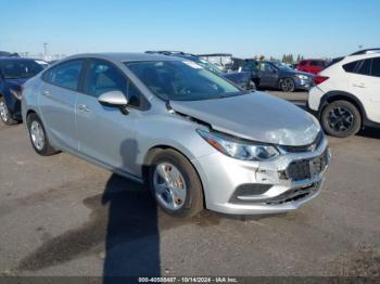  Salvage Chevrolet Cruze