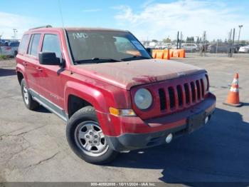  Salvage Jeep Patriot