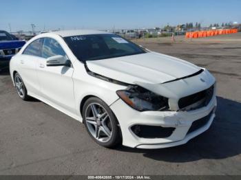  Salvage Mercedes-Benz Cla-class