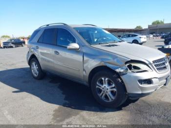  Salvage Mercedes-Benz M-Class