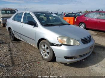  Salvage Toyota Corolla