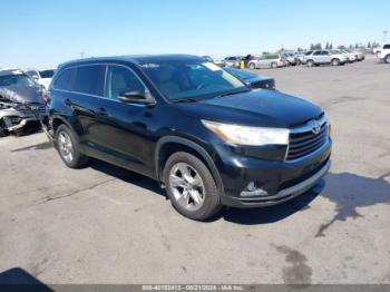  Salvage Toyota Highlander