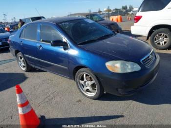  Salvage Toyota Corolla