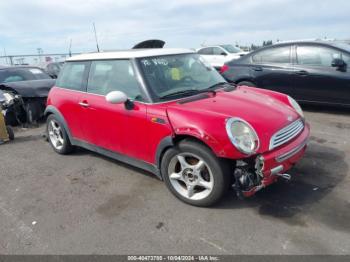  Salvage MINI Cooper