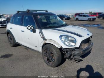  Salvage MINI Cooper S Countryman