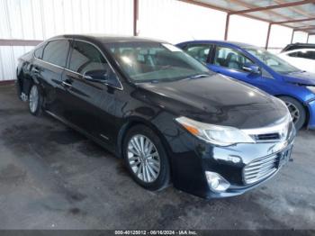  Salvage Toyota Avalon Hybrid