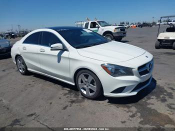  Salvage Mercedes-Benz Cla-class