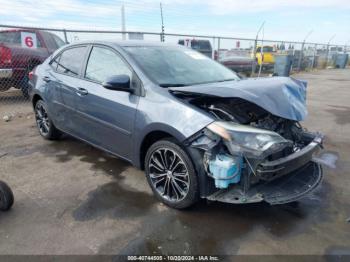  Salvage Toyota Corolla