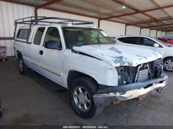  Salvage Chevrolet Silverado 1500