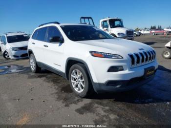  Salvage Jeep Cherokee