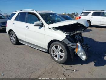  Salvage Mercedes-Benz M-Class