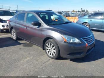  Salvage Nissan Sentra