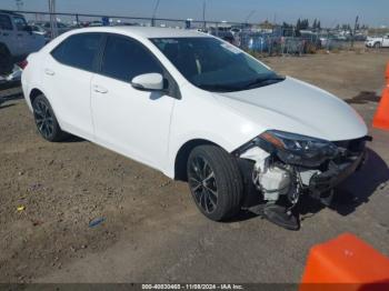  Salvage Toyota Corolla