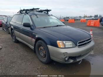  Salvage Subaru Outback